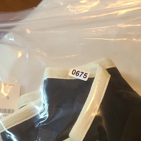 NWT Talbots Black Jacket with White Trim Size 6 - Picture 11 of 11